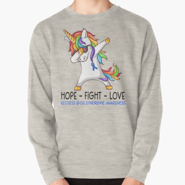 Item preview, Hope Fight Love Restless Legs Syndrome Awareness designed and sold by Brad-FI.