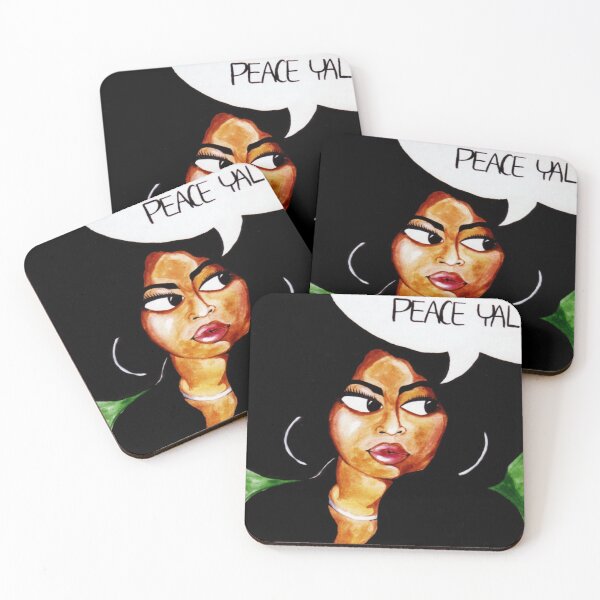 Item preview, Black Woman At Peace designed and sold by FindingFreebird.