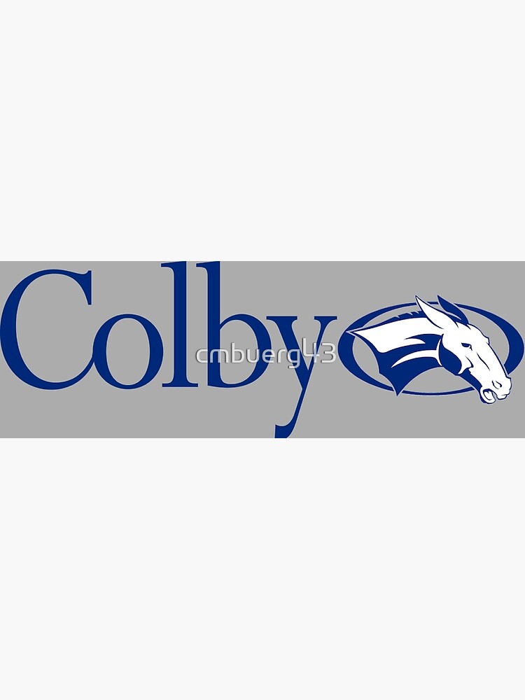 "Colby College" Poster for Sale by cmbuerg43 Redbubble