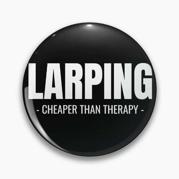 Item preview, Funny Larp Shirt| Larping, Cheaper Than Therapy designed and sold by Nada18.