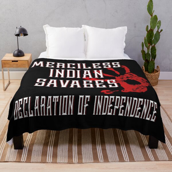 Item preview, Merciless Indian Savages - Declaration Of Independence designed and sold by nativeStor.