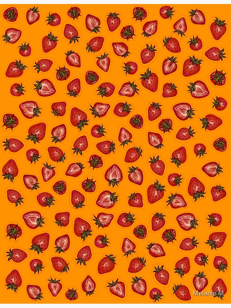 Disover Strawberries Premium Matte Vertical Poster