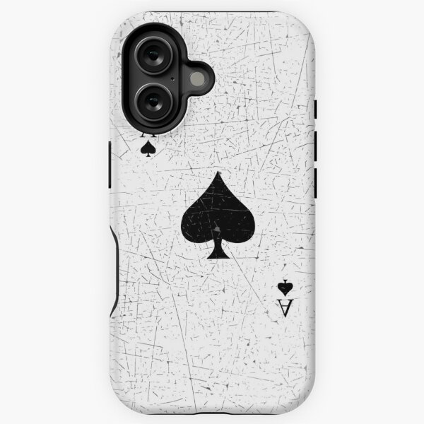 Item preview, Vintage Look Ace of Spades Playing Card Graphic designed and sold by VintageSpirit.