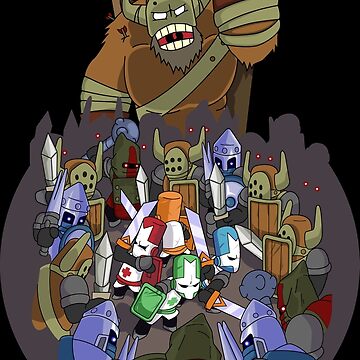 Castle Crashers 4 Swords Style | Samsung Galaxy Phone Case