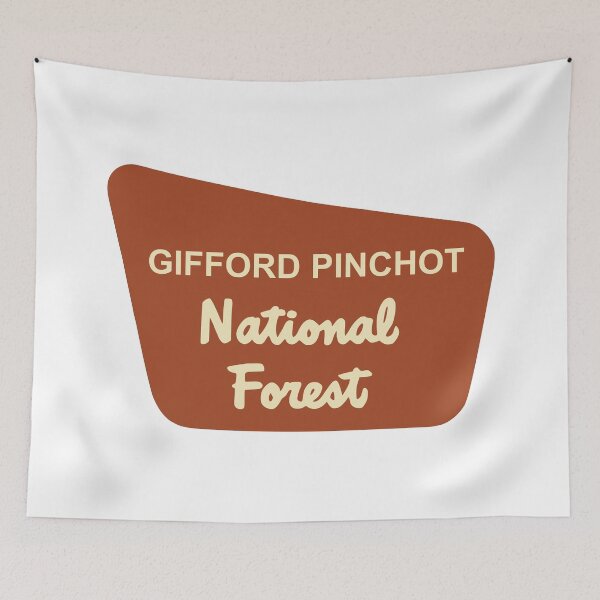 Item preview, Gifford Pinchot National Forest Sign Washington WA designed and sold by cangurojoe.