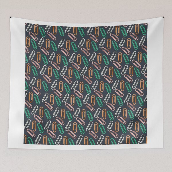 Item preview, Paper clips Pattern for Teachers designed and sold by WildeandCo.