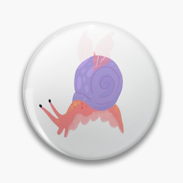 Item preview, Pink and purple flying snail designed and sold by mjalred.