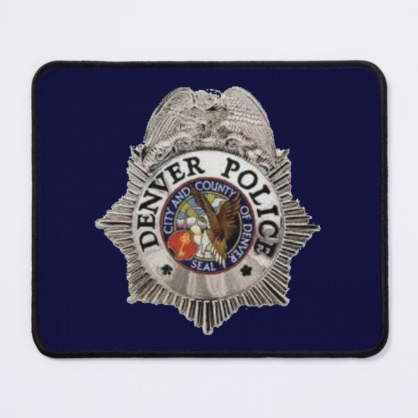 Item preview, Denver Colorado Police Badge With Color City Seal designed and sold by Lawrence Baird.