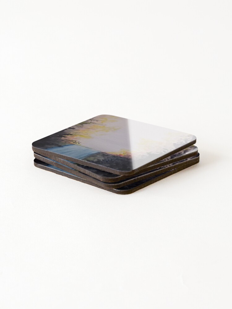 Thumbnail 4 of 5, Coasters (Set of 4), Country Roads  designed and sold by RudyYoder.