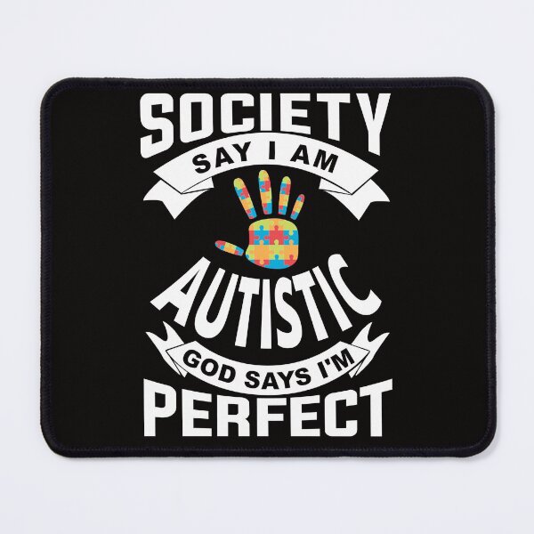 Item preview, Autism God says I'm perfect designed and sold by eiwo87.