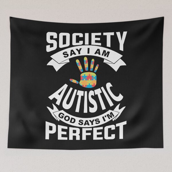 Item preview, Autism God says I'm perfect designed and sold by eiwo87.