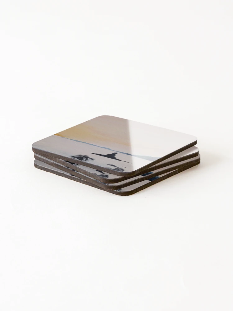 Thumbnail 4 of 5, Coasters (Set of 4), Sunset designed and sold by RudyYoder.