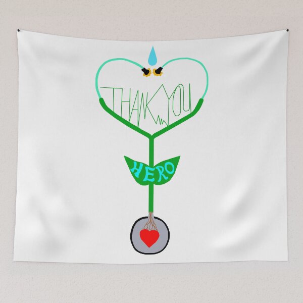 Item preview, Thank You Hero Heartbeat Stethoscope designed and sold by Deborah Camp.