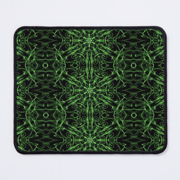 Item preview, Liquid Light Series #11 ~ Green Abstract Fractal Pattern designed and sold by Ascension Vibrations.
