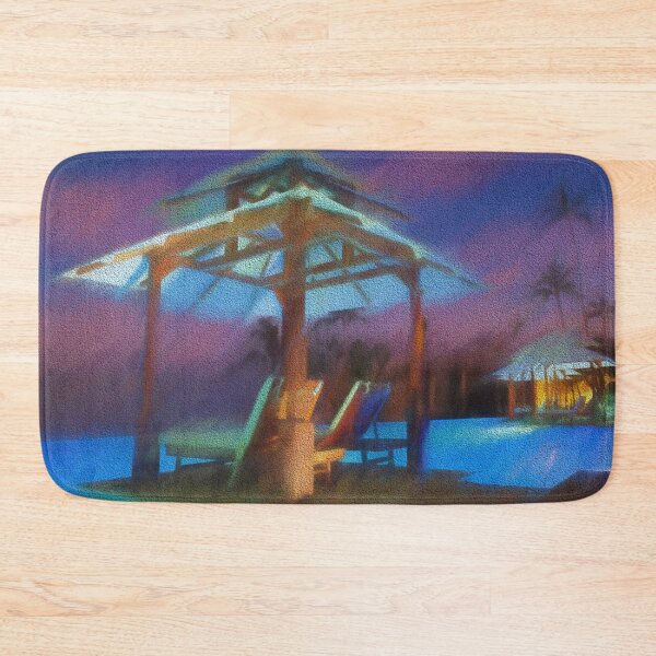Item preview, Faraway - Tropical Nightscape designed and sold by Rocky Mountain Artistry.