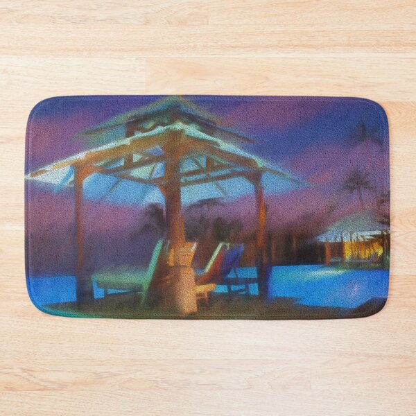 Item preview, Faraway - Tropical Nightscape designed and sold by Rocky Mountain Artistry.