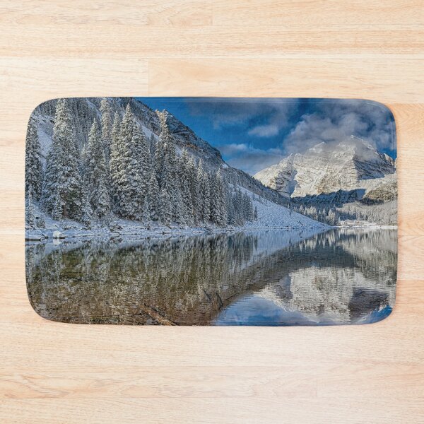 Item preview, Wintertime Maroon Bells, Aspen, Colorado designed and sold by Rocky Mountain Artistry.
