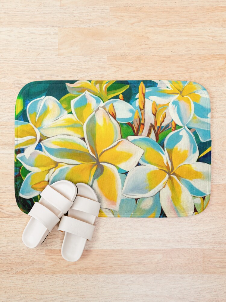 Alternate view of Plumeria Bath Mat