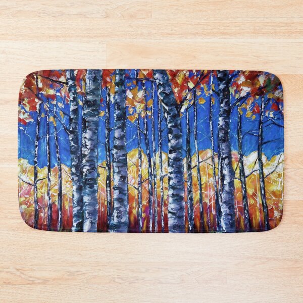 Item preview, Aspen Trees  Autumn Canopy Painting designed and sold by Rocky Mountain Artistry.
