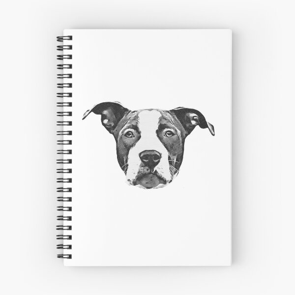 Item preview, American Staffordshire Terrier Head designed and sold by NiftyTees.