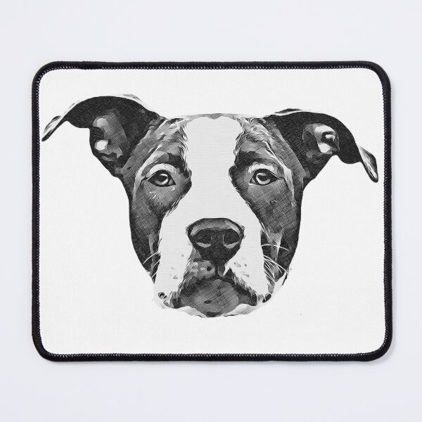 Item preview, American Staffordshire Terrier Head designed and sold by NiftyTees.