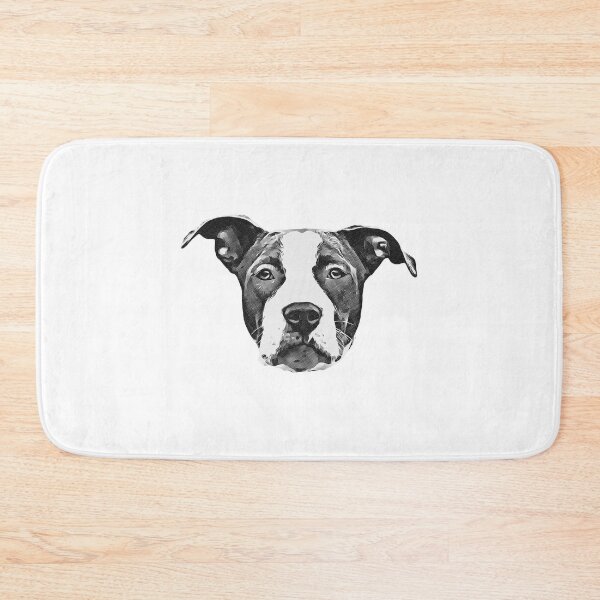Item preview, American Staffordshire Terrier Head designed and sold by NiftyTees.