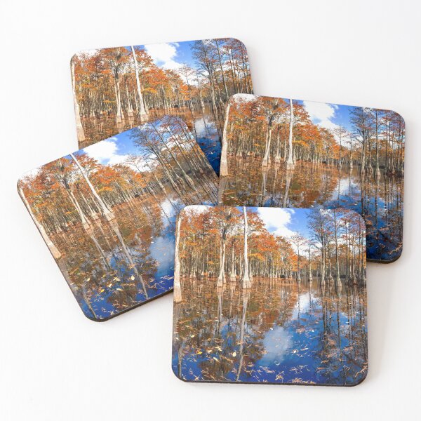 Item preview, Cypress Swamp Panorama in George L. Smith State Park, Georgia designed and sold by Rocky Mountain Artistry.