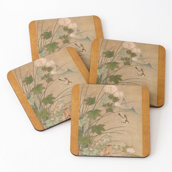 Item preview, Birds and Flowers in Summer - XVI Century Japan by Shikibu Terutada designed and sold by WaratahColours.