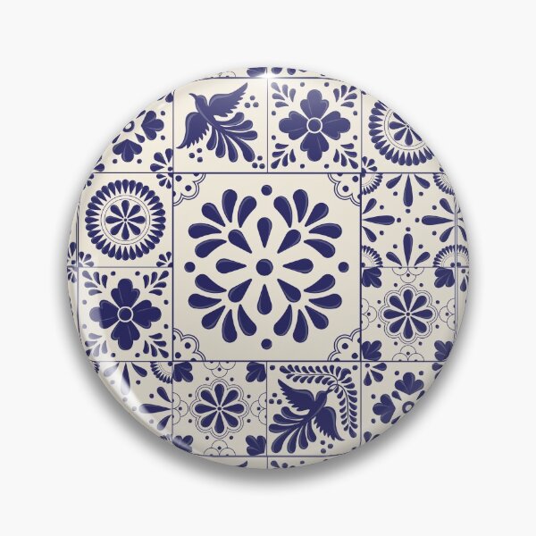 Item preview, Mexican Talavera Tiles Pattern designed and sold by Akbaly.