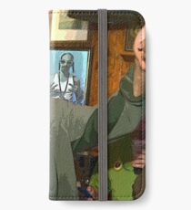 Obama Sippin iPhone Flip-Case/Hülle/Klebefolie