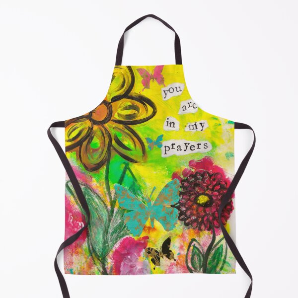 Item preview, You Are In My Prayers - Spiritual Art with Flowers designed and sold by KATHLEEN TENNANT ART.