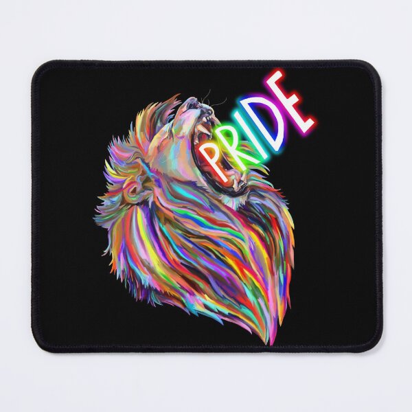Item preview, Rainbow Roaring Pride Lion designed and sold by Deborah Camp.