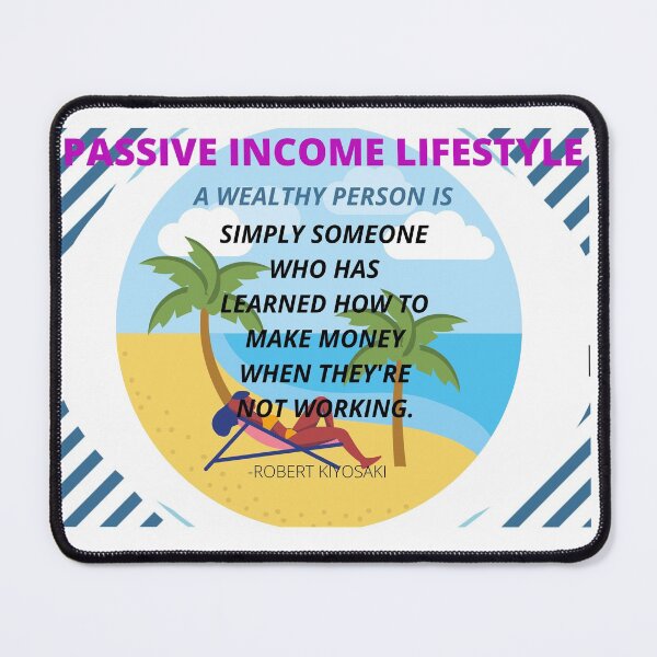 Item preview, A Wealthy Person Is... (Motivational Merch)  designed and sold by JustInThreadz.