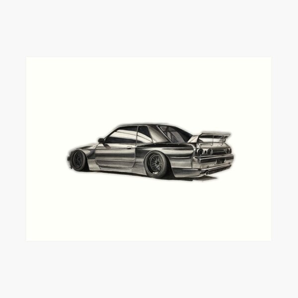 Pandem R32 GTR Art Print