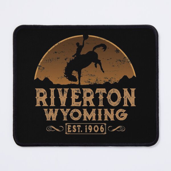 Item preview, Riverton, Wyoming Wild West Cowboy designed and sold by NoBonesLife.