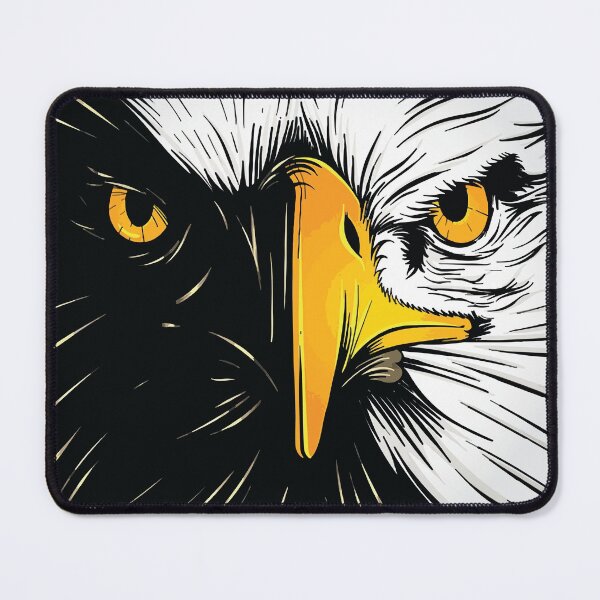 Item preview, Powerful eagle face designed and sold by mouad naouiri.