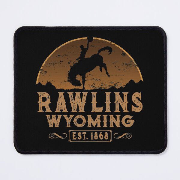 Item preview, Rawlins, Wyoming Wild West Cowboy designed and sold by NoBonesLife.