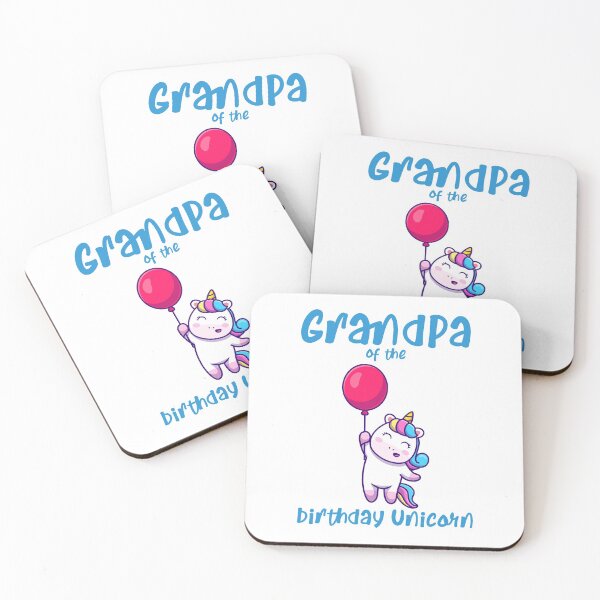 Item preview, GrandPa of the Birthday Unicorn designed and sold by Gaalaxyz.