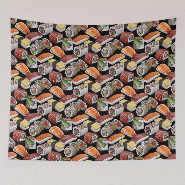 Item preview, Sushi Pattern designed and sold by designworksnapa.