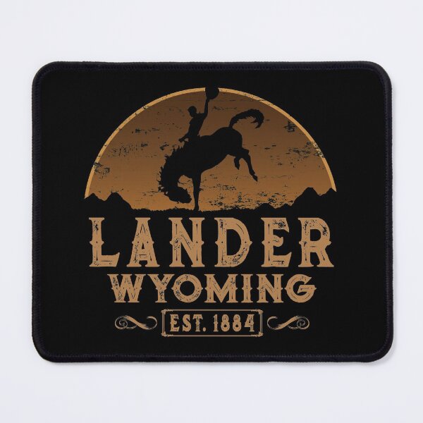 Item preview, Lander, Wyoming Wild West Cowboy designed and sold by NoBonesLife.
