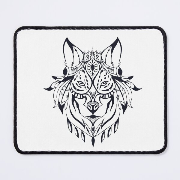 Item preview, Lone Wolf illustration designed and sold by mouad naouiri.
