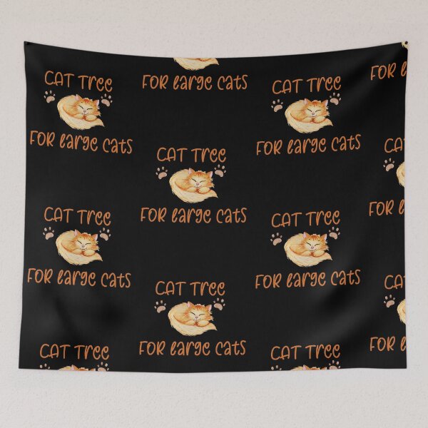 Item preview, Cat Tree For Large Cats - Cute Cat Design designed and sold by Einsteincreates.