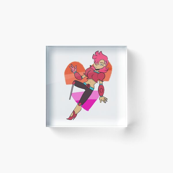 Item preview, Red action lesbian o.k.k.o designed and sold by AxolotlArtist32.