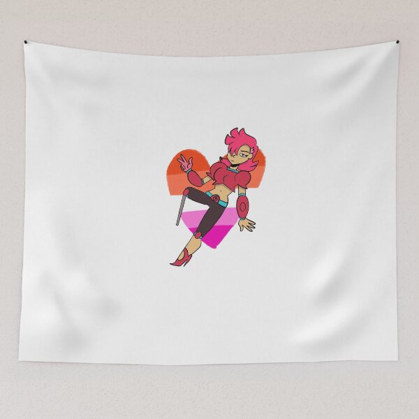 Item preview, Red action lesbian o.k.k.o designed and sold by AxolotlArtist32.