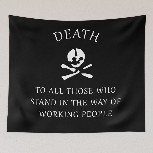 Item preview, Makhnovia Flag Translated designed and sold by Means and Ends.