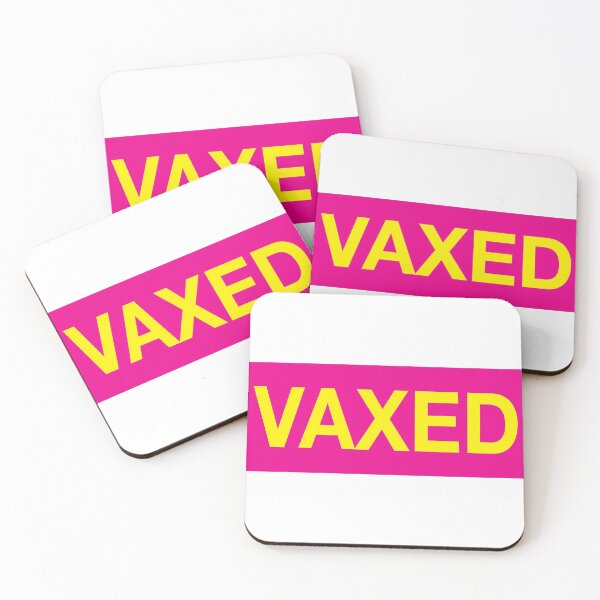 Item preview, Vaxed word telling people you are fully vaccinated. designed and sold by DavidMay.