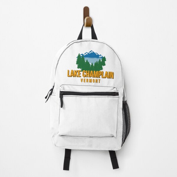 Item preview, Lake Champlain Vermont Vintage Retro Adventure Fishing, Skiing Mountains designed and sold by tmartinezta.