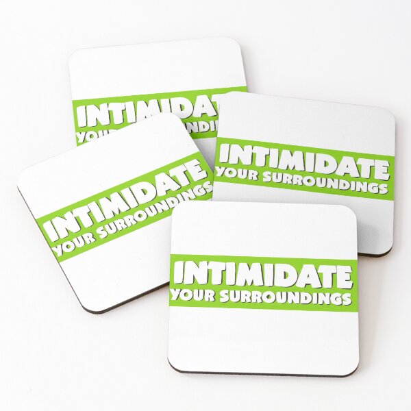 Item preview, Intimidate your surroundings design for outdoorsy folk designed and sold by WildeandCo.