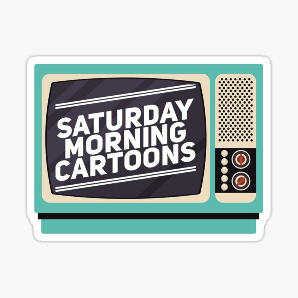 Item preview, Saturday morning cartoons designed and sold by UrbanCentaur.