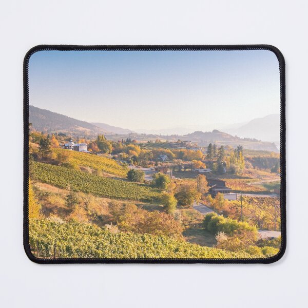 Item preview, Naramata Wine Region Autumn Landscape Panorama designed and sold by Amy Mitchell.